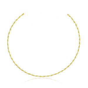 Choker Aro Talita Dourado
