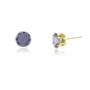 Brinco Miriam Lavanda Gg Dourado