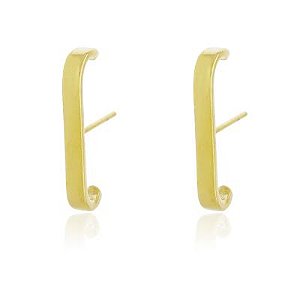Brinco E. Hook Lara Liso Dourado
