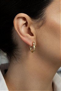 Brinco Argola Articulada (30 dias para chegar) Dourado