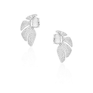 Brinco E. Cuff Asa Pedra Rbranco