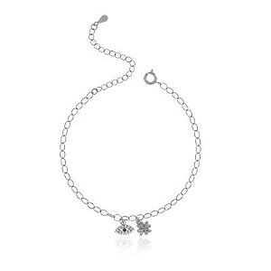 Pulseira Olho Grego Trevo Rbranco