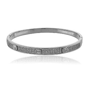 Bracelete Catia Cravejado Rbranco