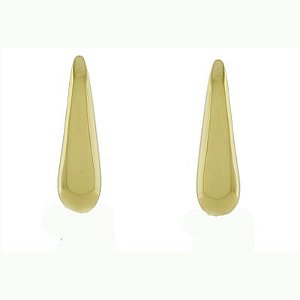 Brinco Gota Longa Dourado