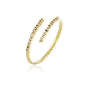 Anel Ajustável Chiara Dourado