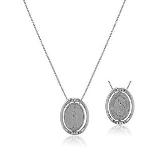 Colar Nossa Sra Fatima Rbranco