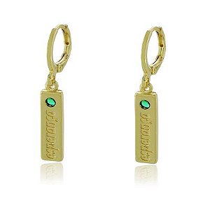 Brinco Argola Esperança Dourado