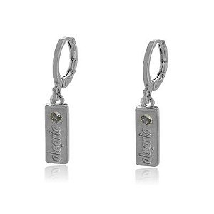 Brinco Argola Alegria Rbranco