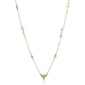 Colar Tenha Fé Dourado