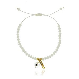 Pulseira Cristais Desejo Branco