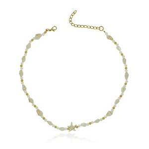 Choker Brisa Do Mar Branco