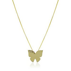 Colar Butterfly Dourado