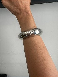 Bracelete Liso Redondo Rbranco