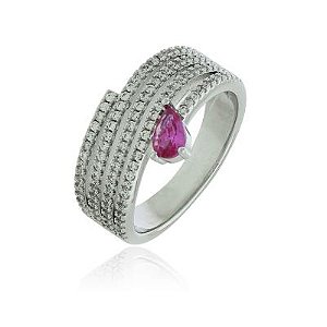 Anel Voltas Pink Rbranco