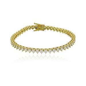 Pulseira Riviera Priscila 3Mm Dourado