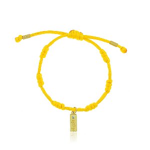 Pulseira Vibração Dourado Amarelo