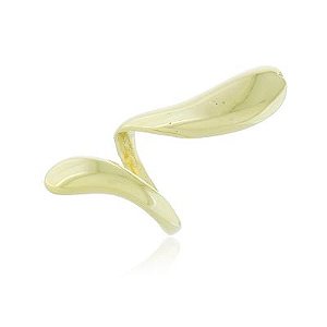 Anel Snake G Liso Dourado