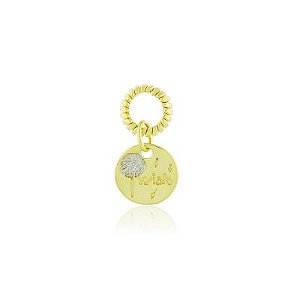 Pin Lock Wish Dourado