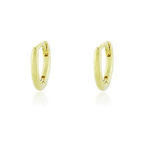 Brinco Mini Argola Df M Dourado