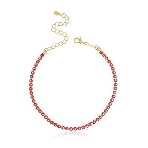 Pulseira Rita Pink Dourado