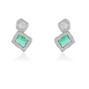 Brinco Duplo Organico Rbranco