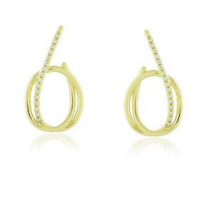 Brinco Elo Eterno Dourado