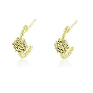 Brinco Argola New Cleide Dourado
