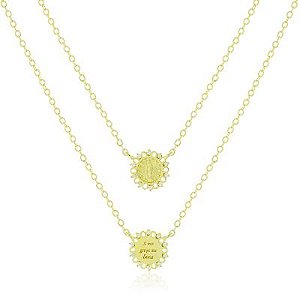 Escapulário A Tua Graça Dourado