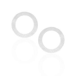 Brinco Vazado Textura Rbranco