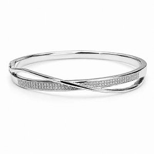Bracelete Faixa Cravejada Rbranco