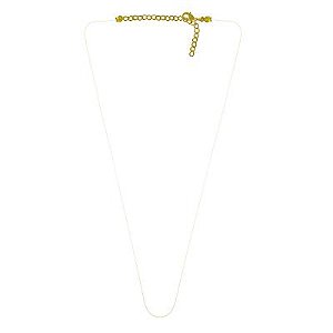 Colar Nylon Dourado