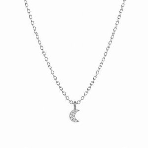 Colar Infantil Mini Lua Rbranco