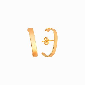 Brinco E. Hook Lara Liso Dourado