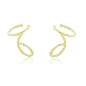 Piercing C/Pino Contraste Dourado