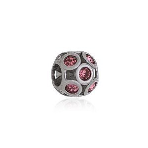 Furloque Separador Redondo Zirconia Rosa