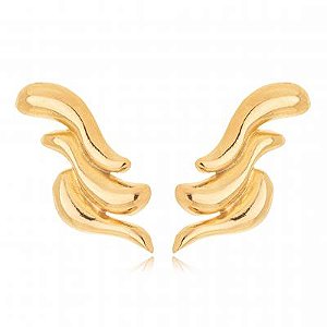 Brinco 3 Ondas Dourado