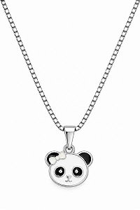 Colar Infantil Panda Rbranco