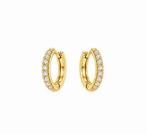 Brinco Mini Argola Df Cravej Dourado
