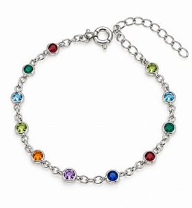 Pulseira Infantil Colorida Rbranco