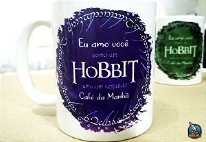 Caneca Hobbit Café da Manhã