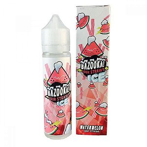 Líquido Watermelon Ice (Sour Straws) - Bazooka!