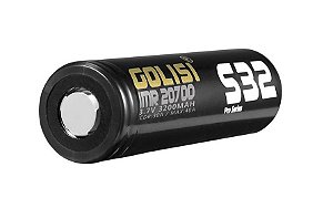 Bateria 20700 S32 Flat Top - 3200mAh 30A High Drain - Golisi