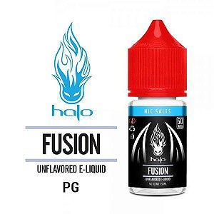 Líquido Fusion (Sem Sabor) - Sub Ohm Salt Nic - PG - HALO Purity