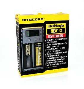 Carregador de Bateria New i2 - Nitecore