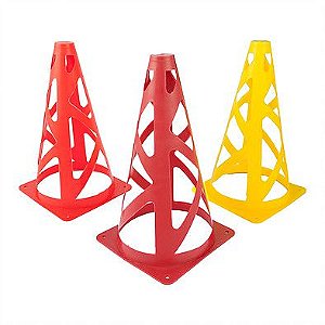 Cone Plástico 23 CM Para Treinamento