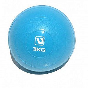 SOFT BALL - Mini Bola para Exercício 3kg Azul
