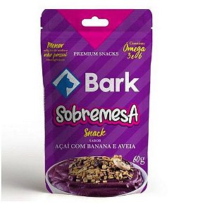 Snack Bark Sobremesa Açai com Banana e Aveia