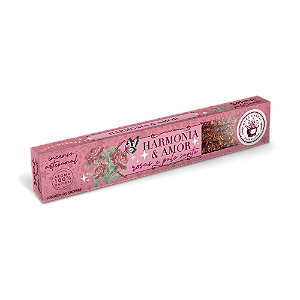 Incenso de Harmonia e Amor (Rosas e Palo Santo)