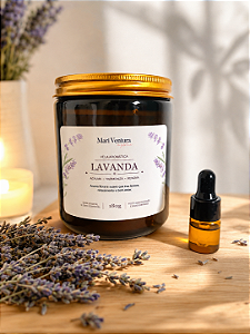 LANÇAMENTO - Vela de Lavanda