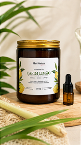 LANÇAMENTO - Vela de Capim Limão